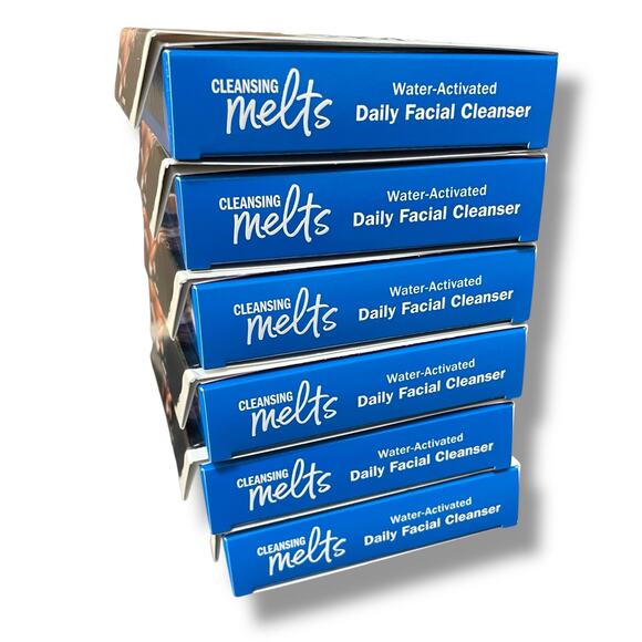 Olay Face Cleansing Melts Hyaluronic 32 Dissolving Pads Daily Travel Gym Lot x6 - Picture 8 of 10